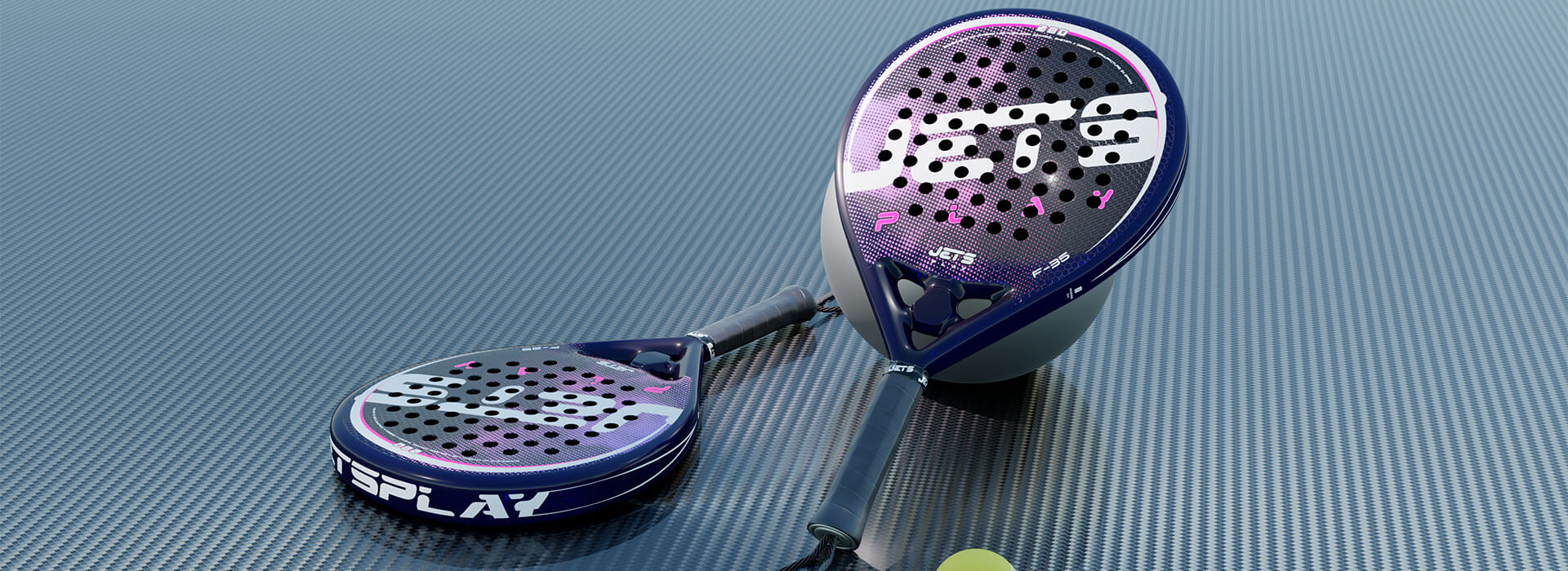 Pala de pádel redonda F35